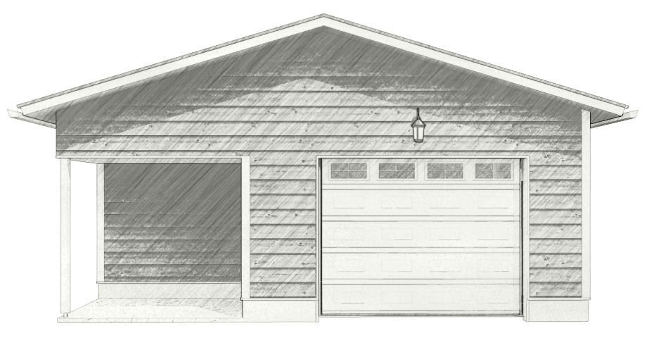 ガレージ＆小部屋